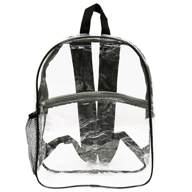 BLACK 15" Black All Clear Backpack