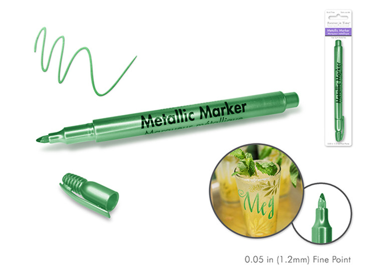 Metallic Marker: 1.2mm Fine Point  Permanent -Item# SW460E