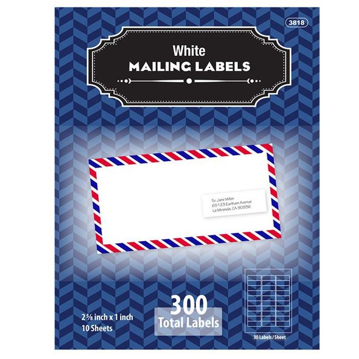 ADDRESS LABEL full sheet printer label, recommended by craftlits