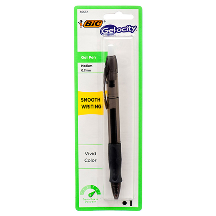 BIC PEN BLACK INK RETRACTABLE RECOMMENDED BY CRAFTLITS