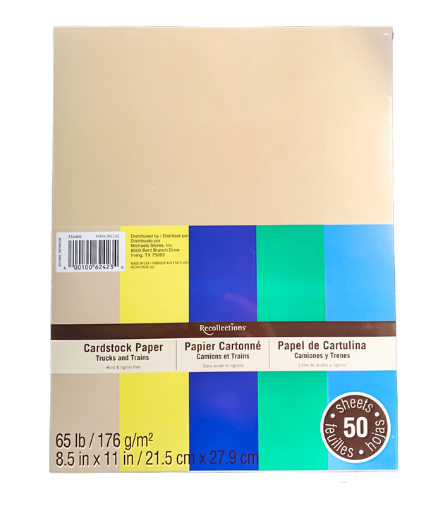 RECOLLECTIONS Card Stock Paper Assorted Colors