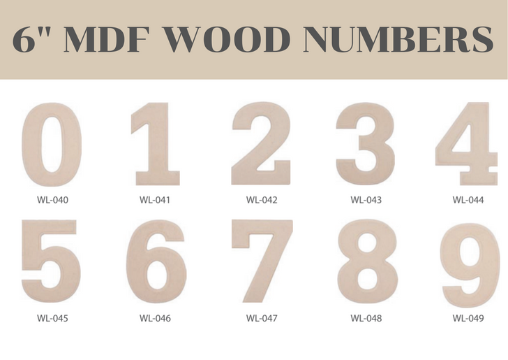 wood numbers