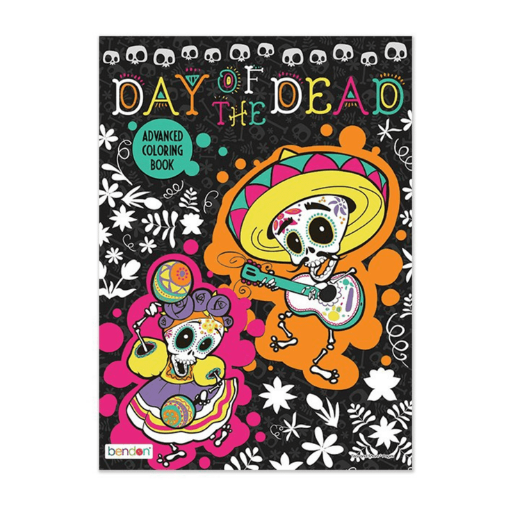 Day Of The Dead Coloring book