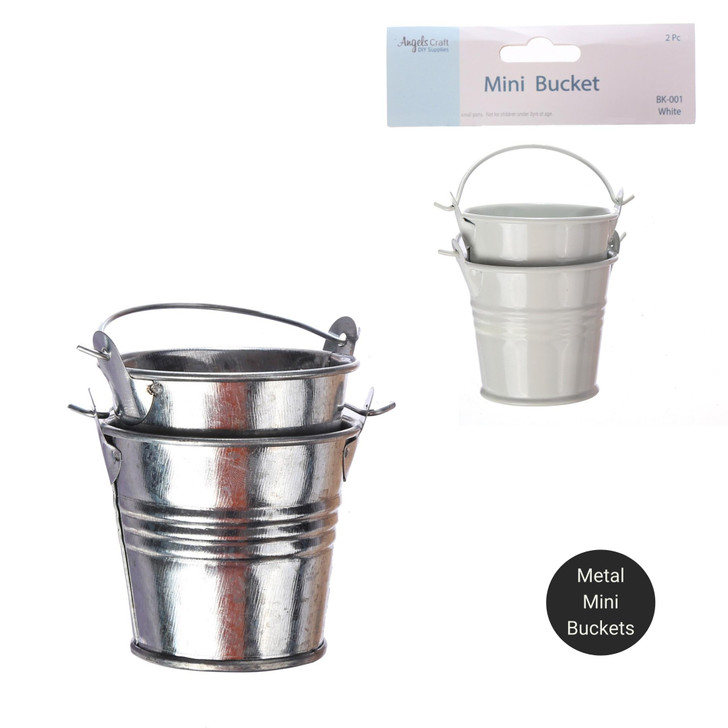 Mini Small Metal Buckets