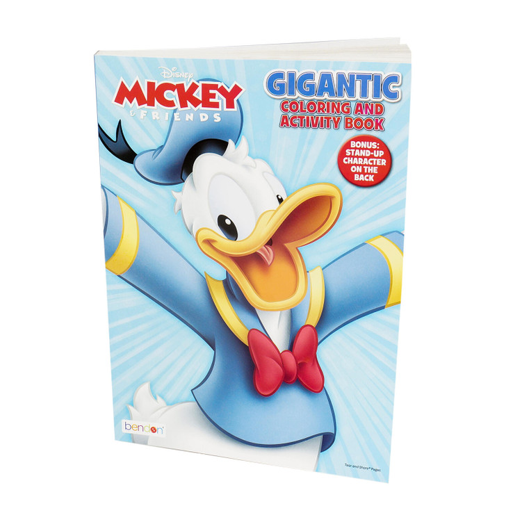 Disney Junior: DONALD DUCK GIGANTIC COLORING + ACTIVITY BOOK.