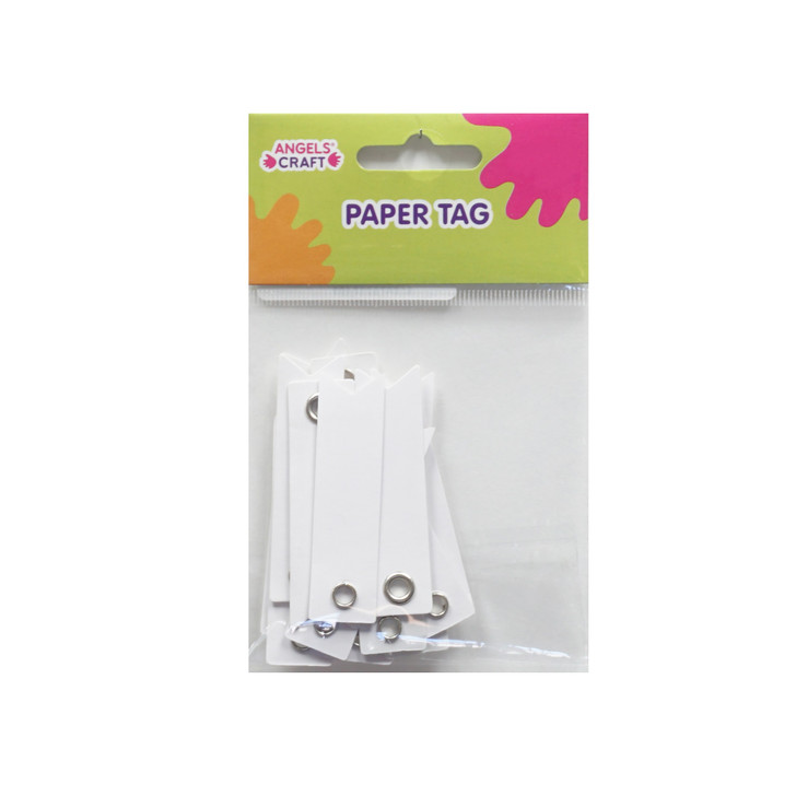 Paper Hang Tag-white Color, 20-ct. Pk.