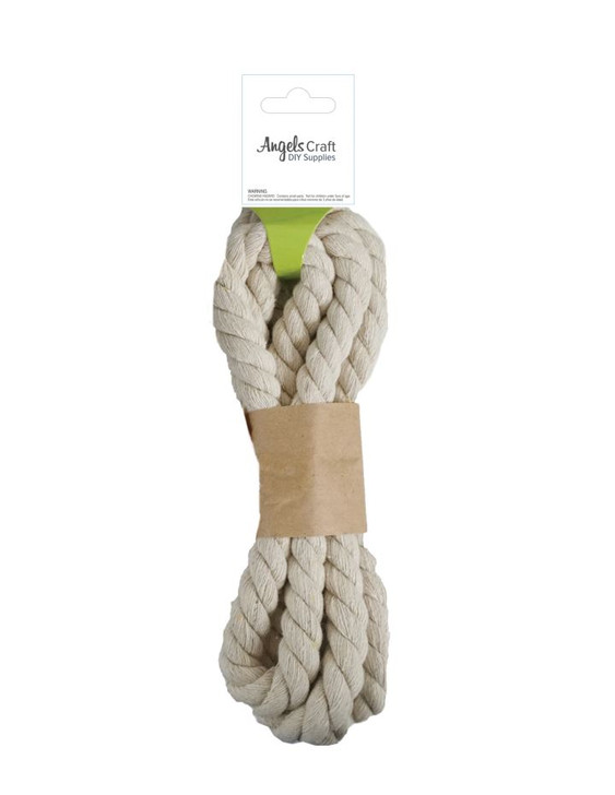 Cotton Rope Natural Accent, 2.6 Yd