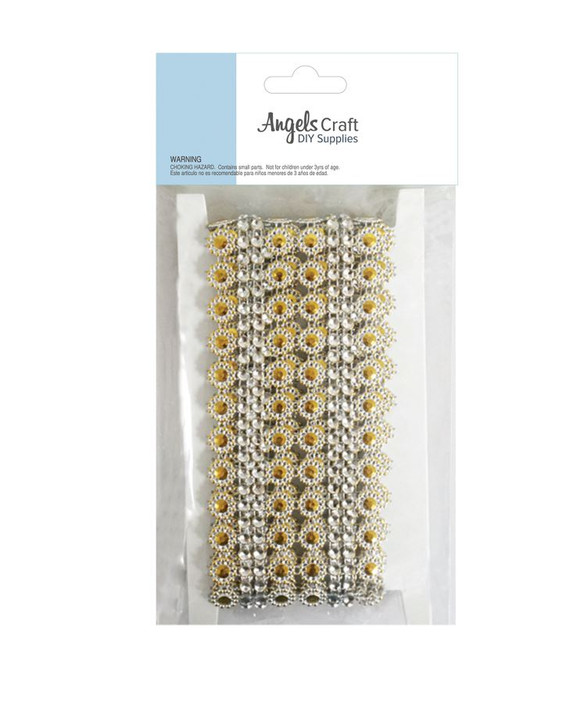 Metallic Embellishment Banding Silver & Gold