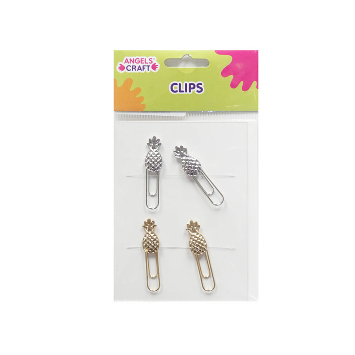 Prestige PineApple-Themed Bronze Pendant / Paper- Clip. Fine stationary Enhancement or Create elegant Jewelry Designs.