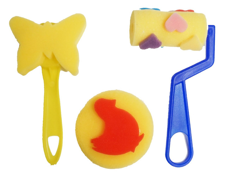 Paint Sponge & Roller Set 3ct