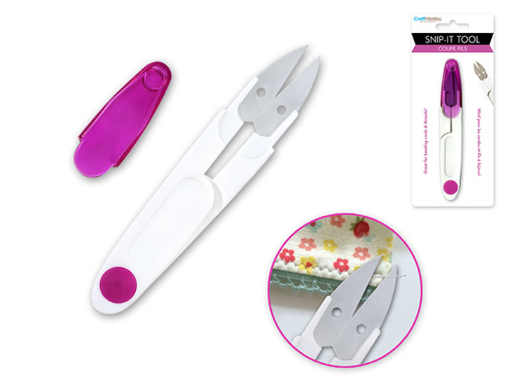Beading /Jewelry Tool: Snip-It Bead Cord/Thread Cutter w/Cover