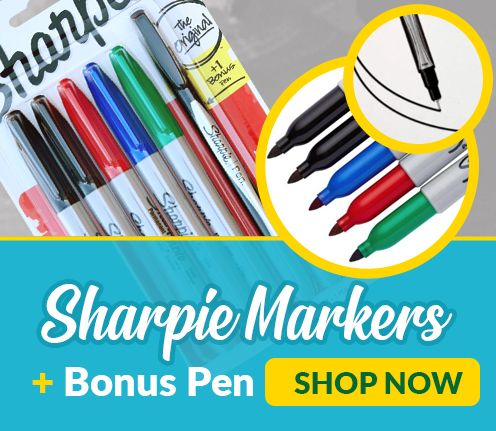 4pk White Color Permanent Marker Pen for Office Supply - China Permanent  Marker, Metallic Color Marker