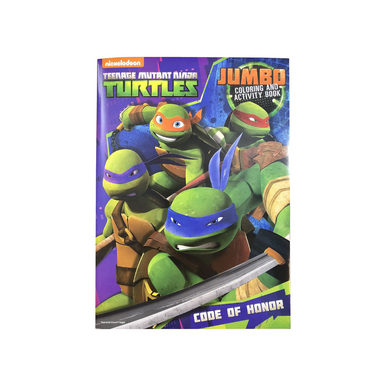 Teenage Mutant Ninja Turtles Jumbo Coloring and Activity Book - 96 Pages | Buy Online