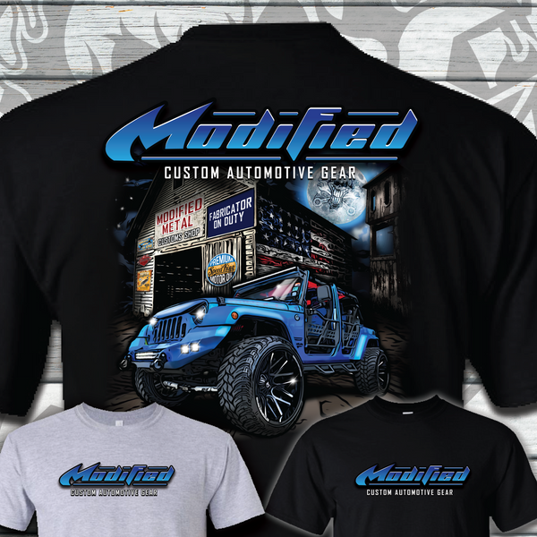 Get Your Ride on a T-Shirt. Modified Custom Automotive Gear