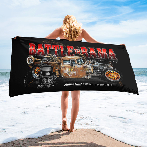 Battle In Bama Beach Towels!