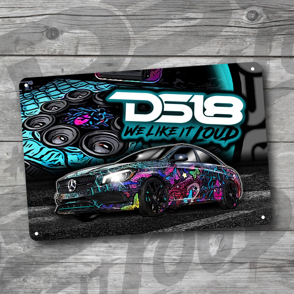 DS18 Man Cave/Garage Signs 18"x12"