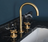 Classic and contemporary brass taps