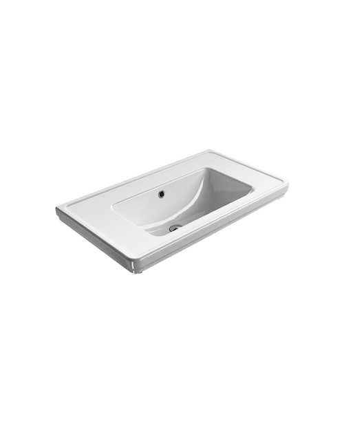 Carlton 90cm no-taphole basin