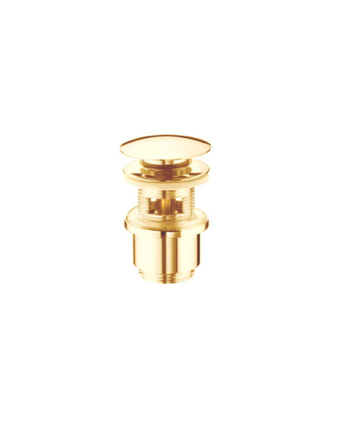 Axis 1.25inch slotted klik basin waste scuffed brass