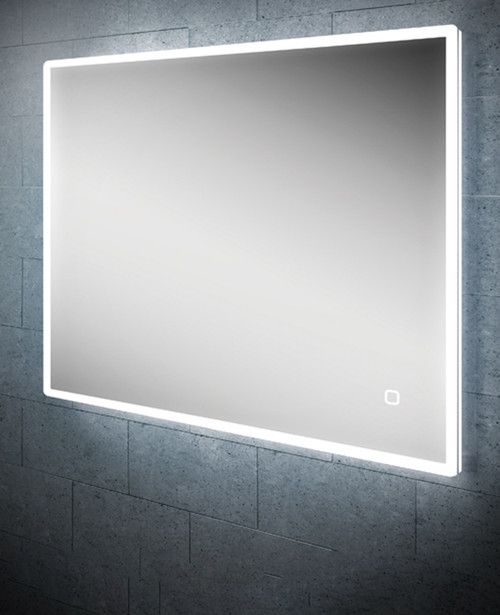 Lyra steamfree LED mirror 800mm wide x 600mm high