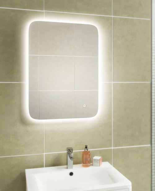 Ambient steamfree LED mirror 500mm x 700mm