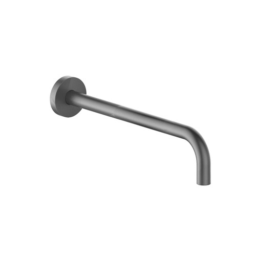 Fantini Sailing 300mm shower arm PVD gun metal | Aston Matthews bathrooms