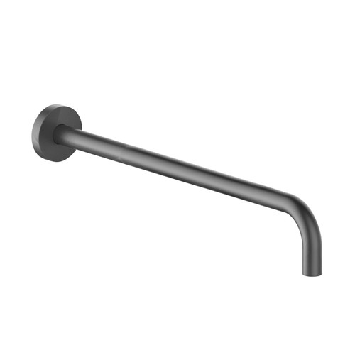 Fantini Sailing 450mm shower arm PVD gun metal | Aston Matthews bathrooms