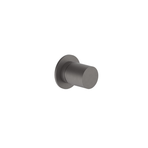 Fantini Sailing single outlet manual shower mixer PVD gun metal | Aston Matthews bathrooms