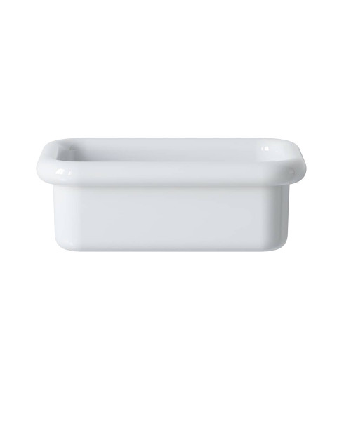 Astonian Roma 60cm no-taphole countertop basin white | Aston Matthews Bathrooms