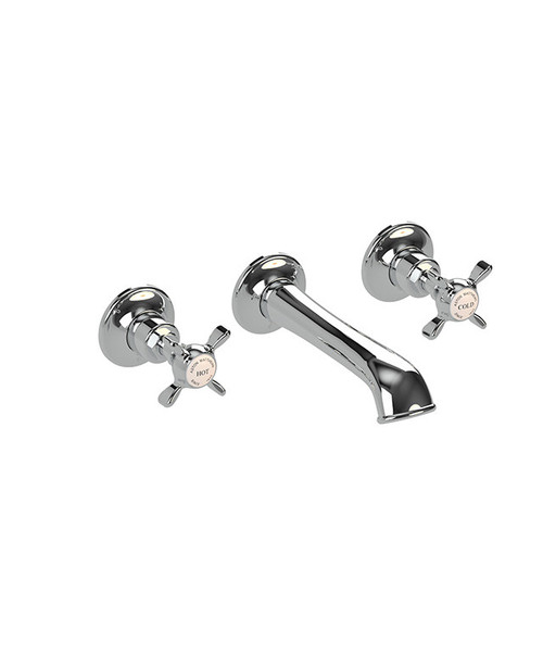 Astonian Classic 3-hole wall mounted basin mixer