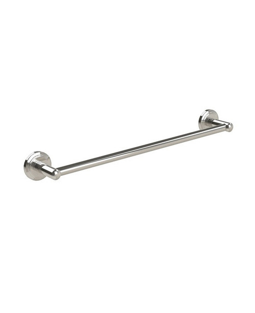 London 50cm bathroom towel rail chrome and nickel