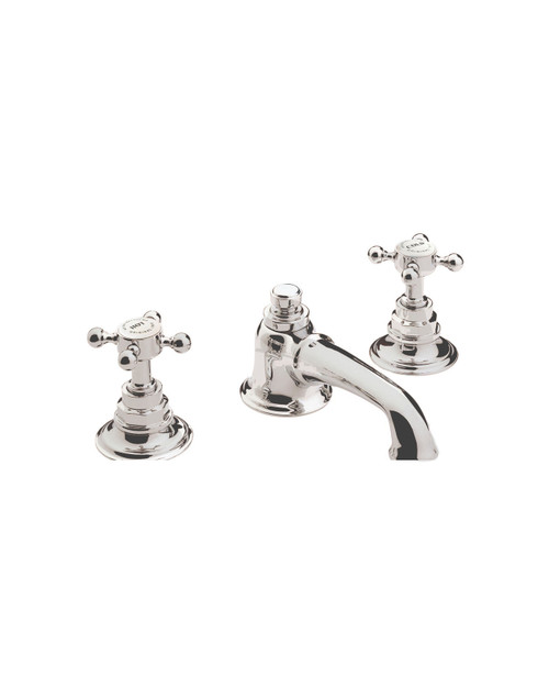 Astonian Original 3-hole basin mixer - brushed nickel