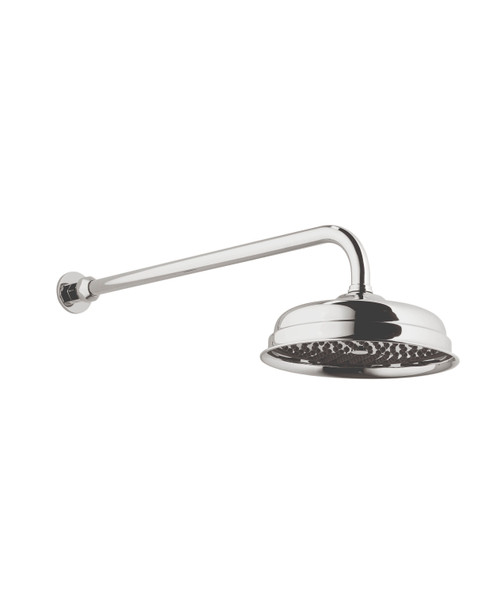 Astonian Original 190mm easyclean rose with adjustable shower arm - Astonite