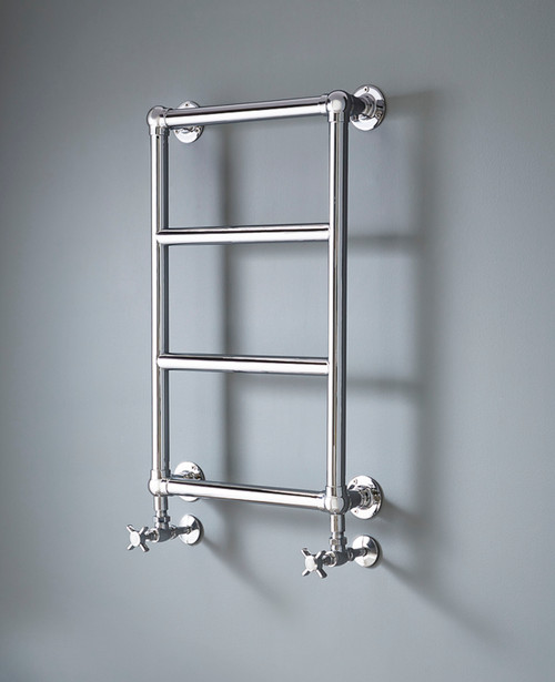 AM3 750Hx475W hot water towel warmer - Chrome