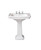 Venice 60cm 3-taphole basin and pedestal