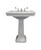 Venice 70cm 3-taphole basin and pedestal