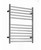 Cruise hot water stainless steel towel radiator - size options