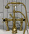Astonian Signature Tradition deck/bath mounted bath shower mixer  - Polished Brass