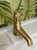 Astonian Signature basin pillar taps- Brushed Brass