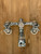 Astonian Signature Tradition wall mounted bath filler  - Polished Chrome