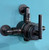 Astonian Signature Traditional semi exposed shower valve with Modern Cylindrical Lever  - Linished Antique Bronze