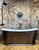 Astonian Venetian Grande double ended no tap hole freestanding cast iron bath 1829x780mm with Antique Bronze Outer