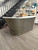 Astonian Excalibur double ended no taphole freestanding cast iron bath  1700x680mm riveted steel exterior