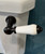 Carlton 1823 low Level suite with antique bronze lever and flush pipe, excludes seat