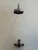 Astonian Signature Traditional Single Outlet Semi-Exposed Shower Kit with modern cross control  - Linished Antique Bronze (excludes rose)
