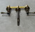 Astonian Signature 3 hole wall mounted basin mixer Aged Brass/Bronze
