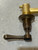Astonian Signature 3 hole wall mounted basin mixer Aged Brass/Bronze