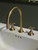 Astonian Signature  3-hole Swan Neck basin mixer- Brushed Brass