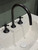 Astonian Signature  3-hole Swan Neck basin mixer- Linished Antique Bronze