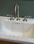 Astonian Signature  3-hole Swan Neck basin mixer, Lever Handles - Brushed Nickel